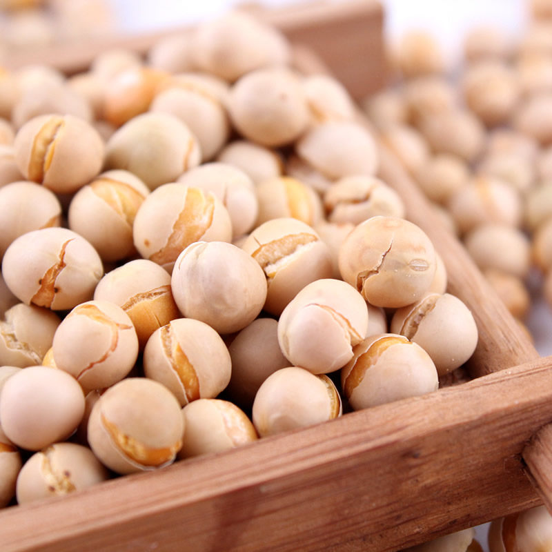 天天特价野娃香酥小豌豆炒货零食原味炒熟特产下酒菜600g