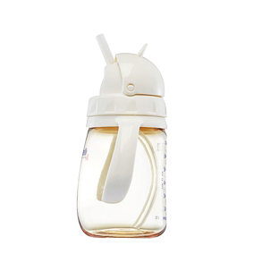 richell/利其尔水杯宽口径吸管杯260ml防漏学饮杯