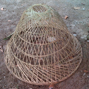 竹制品 竹之艺品 竹编鸡罩 竹制品 手工鸡罩 竹子篾青 竹罩 罩子(鸡罩