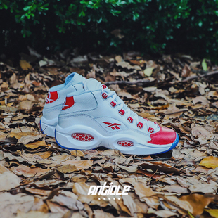 reebok question 1 q1 mid 艾弗森元年复刻篮球男女鞋 j98948