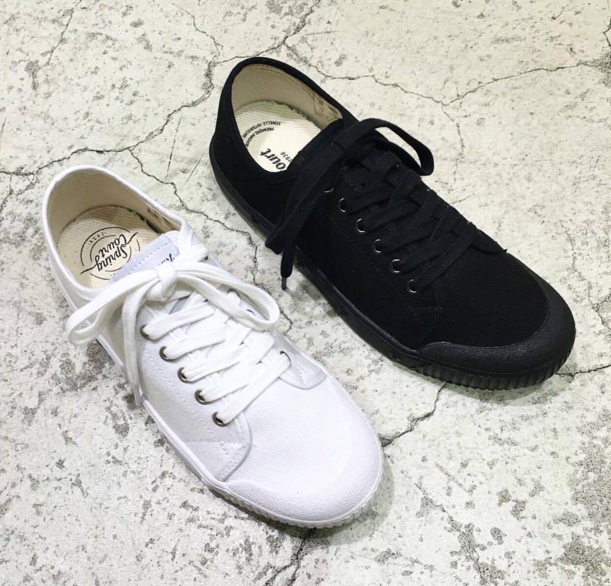 日本代购直邮spring court g2 法国品牌 帆布鞋