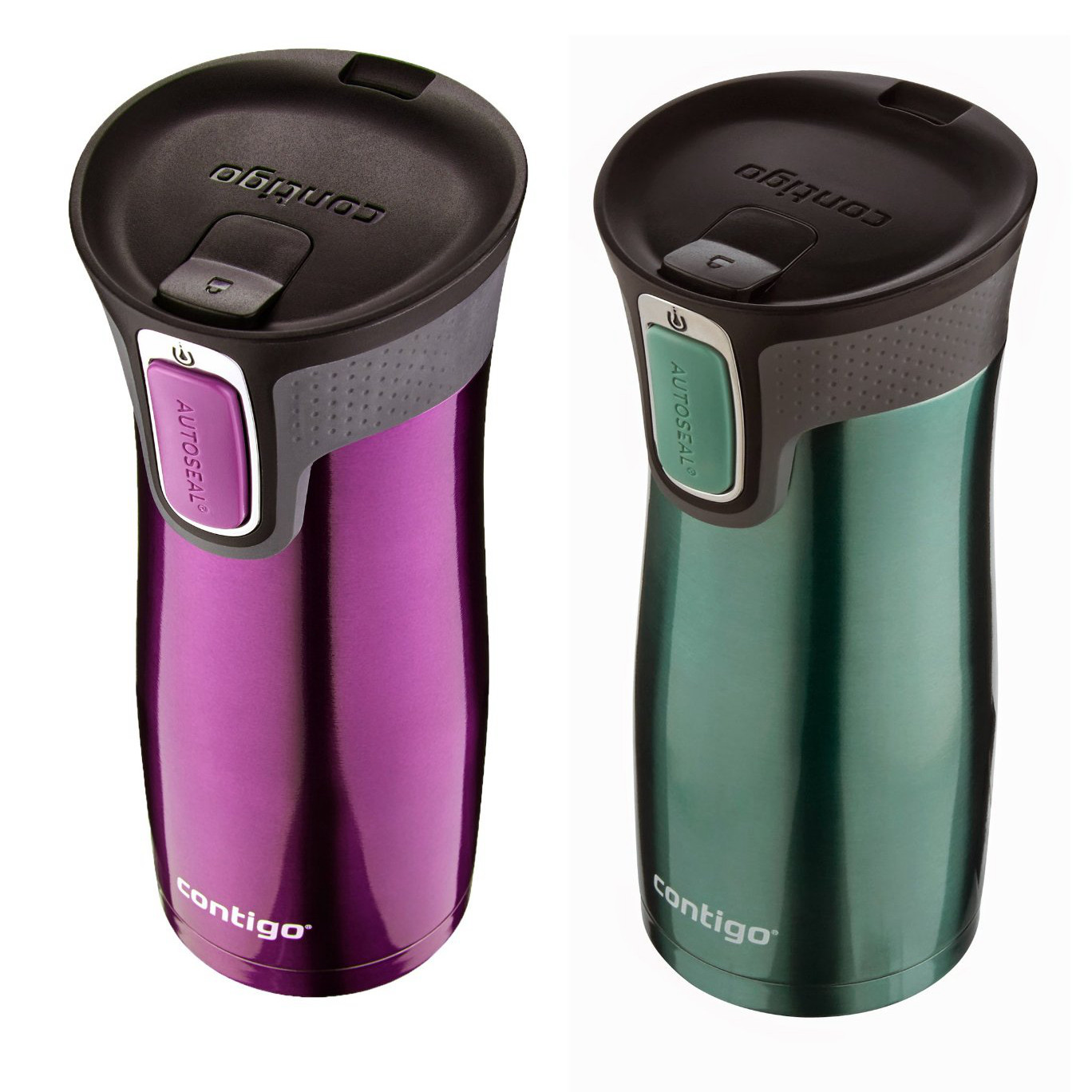 美国代购contigo康迪克保温杯不锈钢冷暖车载杯子2017新款包邮