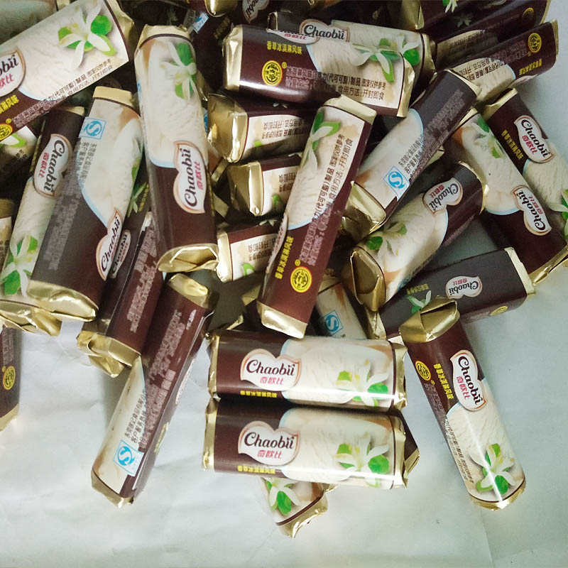 徐福记冰淇淋风味巧克力500克混装芒果香芋香草味婚庆喜糖果零食