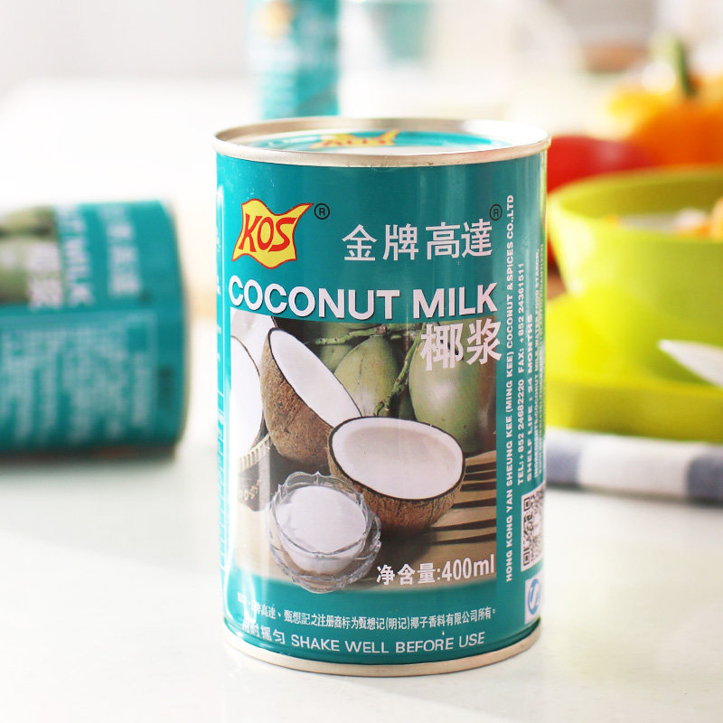 赢家烘焙 甄想记(明记)金牌高达椰浆400ml 椰汁西米露