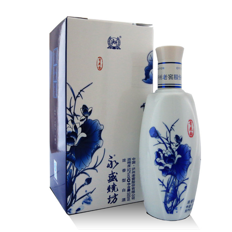 泸州老窖 青花韵52度500ml*6瓶浓香型高度白酒整箱