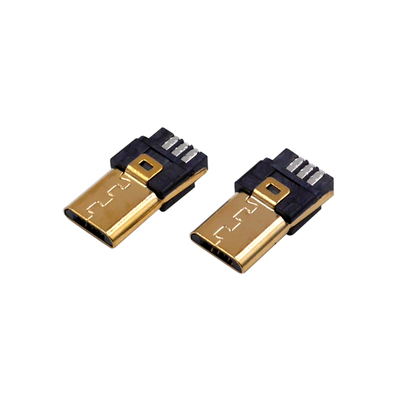 micro 公头镀金micro usb 公头 micro usb公头镀 金安卓镀金公头