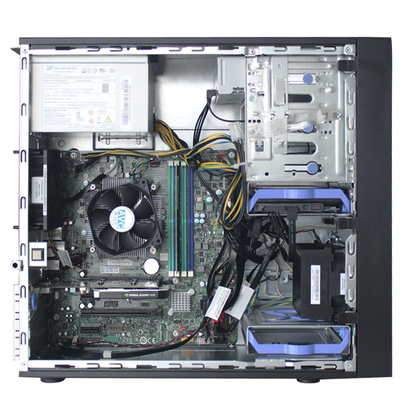 联想工作站 p310 e3-1230v5 8g k620四核设计3d渲染绘图电脑整机