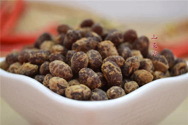 土特产秘制捂酱豆农家自制干酱豆干豆豉下饭菜500g二斤包邮