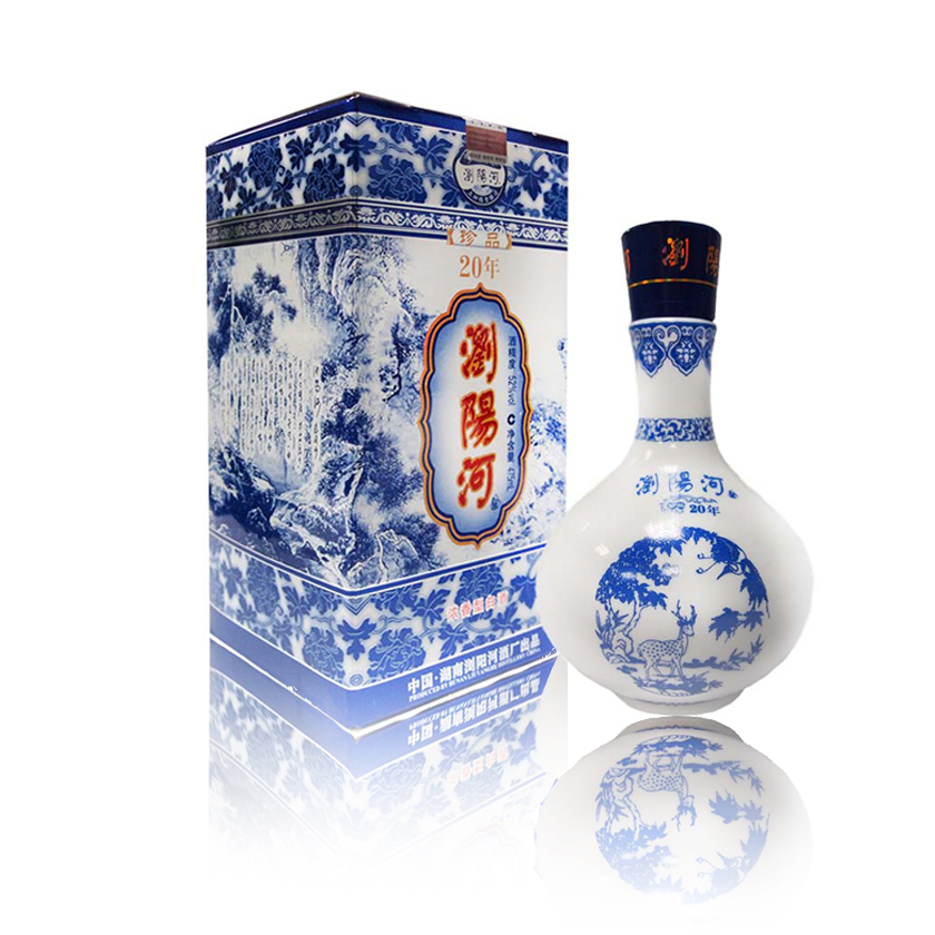 【湖南館】白酒 中國名酒瀏陽河10年陳釀 送禮 475ml