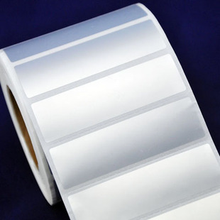 打印纸 艾利品牌银色pet不干胶防水标签条码机打印纸撕不破 70*20*