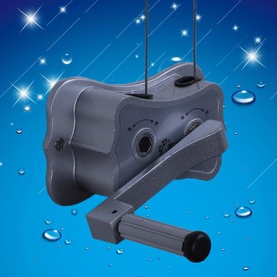 【特价】衣架 摇牌 太空铝手摇器 钢丝绳 升降晾衣架把手 晒衣架手摇