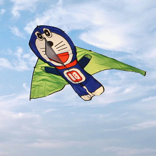 微风 可爱叮当猫风筝 好飞高微风风筝批发潍坊 儿童最爱卡通动漫风筝