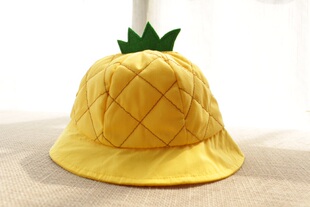 外贸春夏秋宝宝帽子男童女童儿童水果帽婴幼儿遮太阳帽渔夫帽盆帽