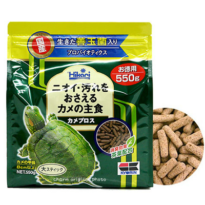 日本hikari 高够力善玉菌550克 水龟饲料 调理肠胃龟粮      新品上架