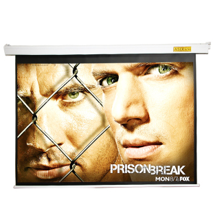 幕布alikesi/阿历克斯 灰幕 电动幕布90英寸 dd90w 家用幕布16:9