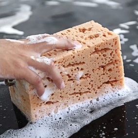 koocar洗车海绵汽车用品擦车泡沫强吸水去污清洁大号海绵特价海棉