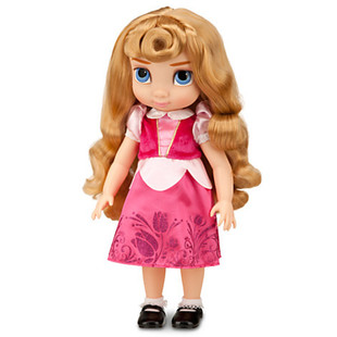 新款动画大师沙龙娃娃迪士尼公主睡美人爱洛公主女孩玩具礼物玩偶