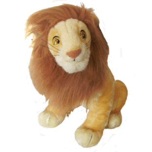 迪斯尼正品毛绒玩具公仔狮王辛巴娜拉布娃娃狮子玩圣诞新年礼品礼