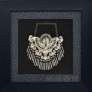 壁画现代简约苗银银饰立体画 客厅装饰有框画家饰卧室餐厅挂画壁画