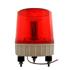 lte-1181旋转式报警警示灯 加大号岗亭工厂警报灯泡发光螺栓固定