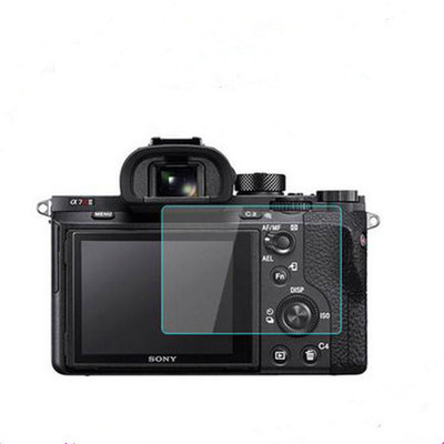 適用索尼微單a6300 a6000 a5000 nex-6 7 相機貼膜鋼化玻璃屏