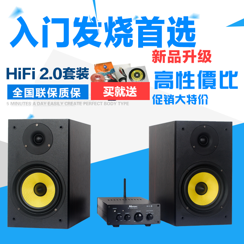 noytson/朗特聲 e1s hifi音箱 發燒書架音箱 6.5寸 無源監聽音箱