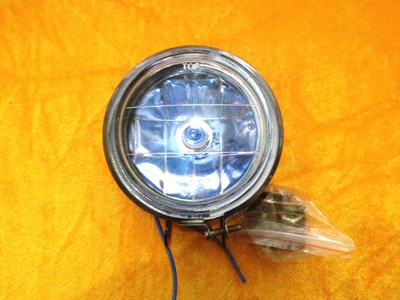 12v24v汽车货车倒车灯3寸圆灯 超亮射灯真空灯疝气灯改装一盒包邮