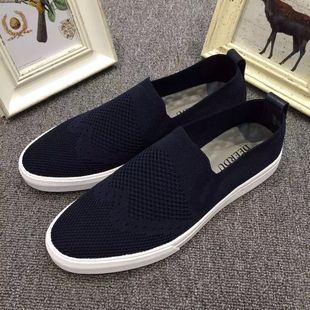l·wj透气男网鞋男士休闲鞋夏季飞织运动鞋大码男鞋懒人布鞋防臭
