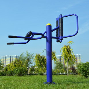 室外健身器材户外健身路径按摩器双人漫步机公园小区体育设备