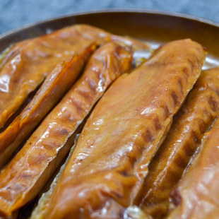 香酥幹鴨脖香辣休閒零食簡裝250g 三明特產椒鹽鴨脖