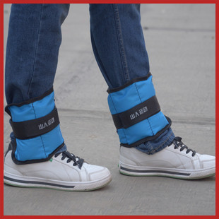 特价1~8公斤跑步运动绑腿沙袋隐形沙绑手腕绑脚铁砂负重设备男女