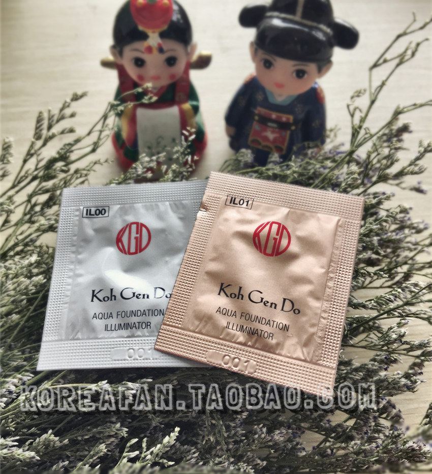 【现货】koh gen do江原道粉底液色号救星 调色粉底液小样0.4ml
