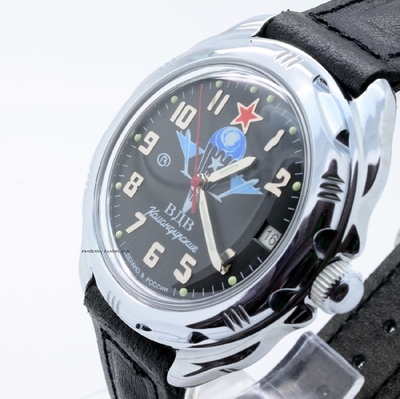 俄罗斯军表vostok东方表伞兵部队指挥官红星表30米防水防震2112