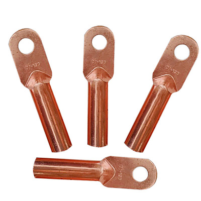 dt50平方电缆铜鼻子线鼻子线耳 铜接线端子 紫铜 闭口铜鼻子1个