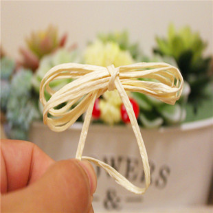 手工包细绳蝴蝶结diy材料照片纸绳批发包装绳包装绳牛皮皮纸