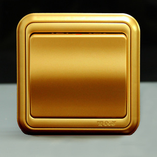 强电弱电电路系统触发回位 [常开型]天基86型触点自复位开关面板