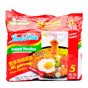 营多indomie传统捞面80g*5袋 泡已售7件 15.0￥30.0(5折 包邮