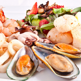 红海湾冰冻海鲜礼盒ab大礼包鱼虾蟹贝组合装1399元