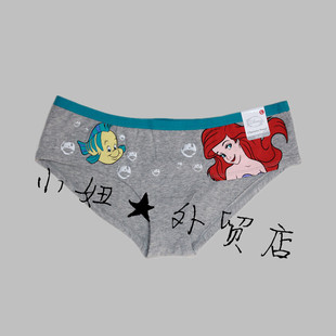 卡通人物图内裤大眼睛三角女内裤女生