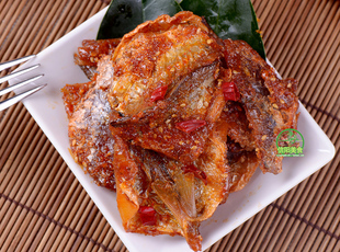 鱼干4件包邮 甜甜的 鱼干麻辣酒鬼鱼 即食零食 香辣腊鱼 腌制鱼片200g