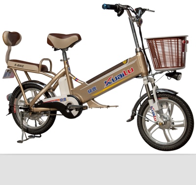 正品快鹿电动车锂电池电动车自行车48v电动车电池可取出来充电款