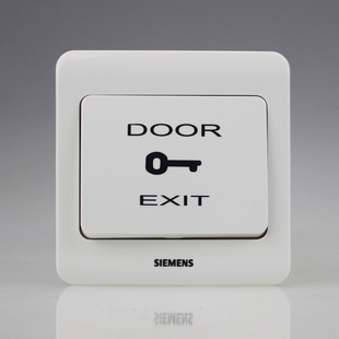 西门子开关插座面板门禁开关远景雅白出门开关按钮5td01031cc1