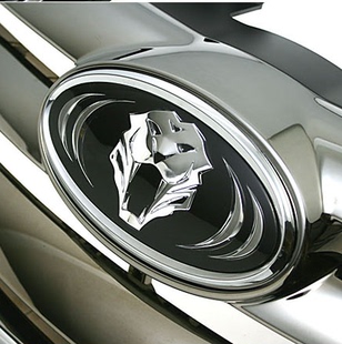 包邮起亚k5 k7 k2k3智跑福瑞迪索纳塔改装虎头标志车标 虎头套标