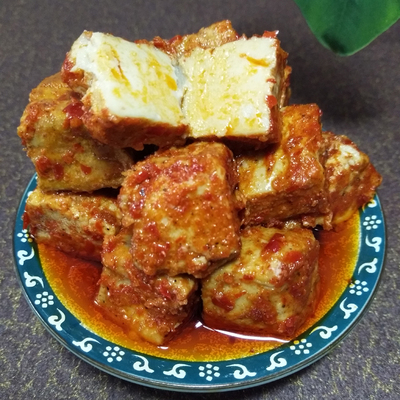 成怪二度梅茶油豆腐乳260g*2瓶农家手香辣霉豆腐湖南南岳衡山特产