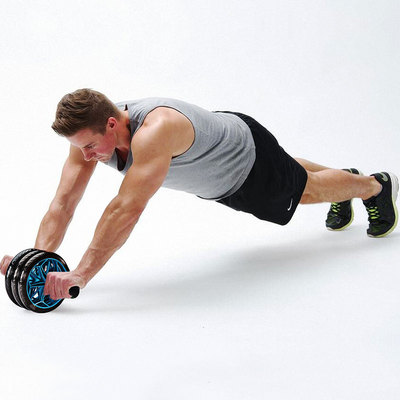 康斯特静音健腹器轴承健腹腹肌轮收瘦腰腹轮滚轮运动健身器材家用