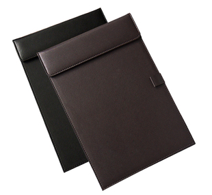 仿皮收银买单结账夹板 记事发票夹 菜单谱点菜本单据票据便签夹子