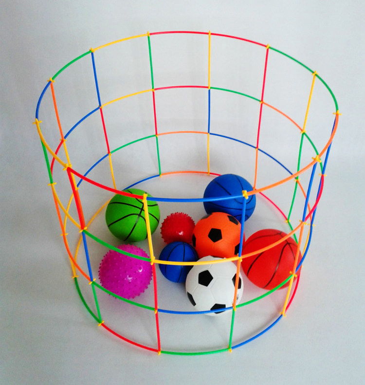 益智儿童拼插玩具吸管幼儿园3-6周岁宝宝男生女孩拼装积木早教