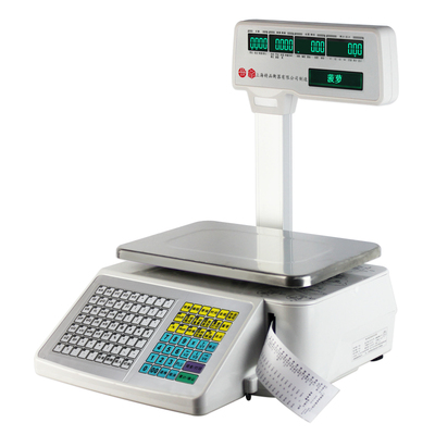 友声条码秤收银台秤水果店打印票不干胶标签超市电子秤称重一体机