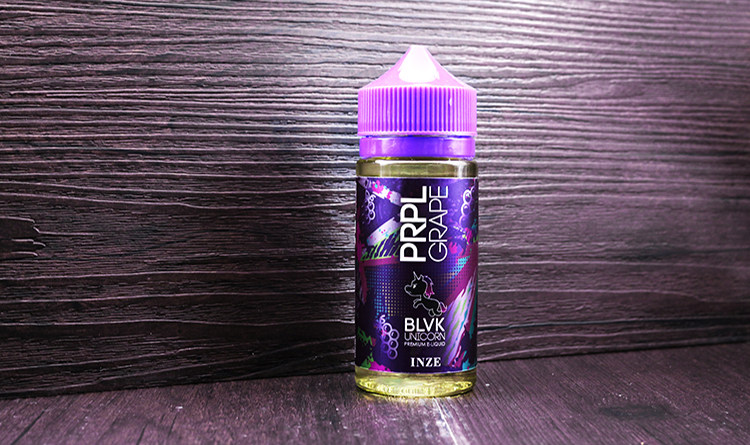 美国原装进口 blvk 独角兽烟油 新口味100ml 葡萄黑加仑 秒黑白兽