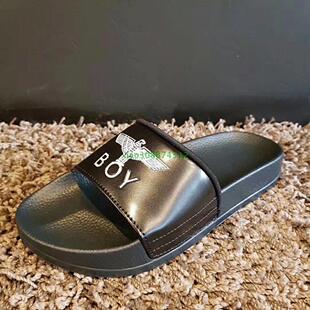 韩国官网正品代购boy london 飞鹰一字拖 凉拖鞋 男女同款